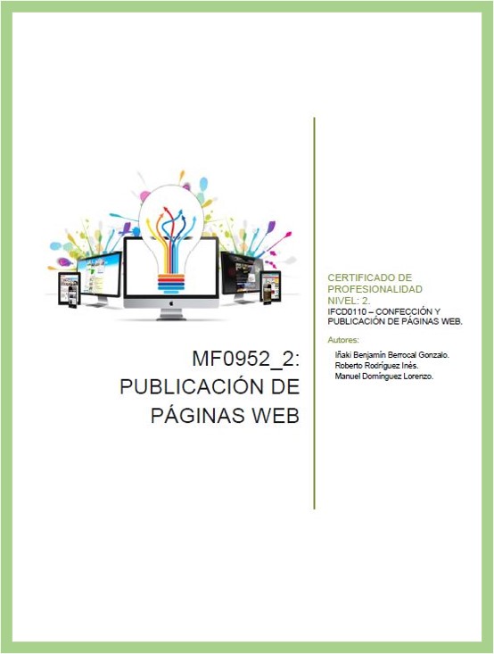 MF0952_2: Publicación de paginas web